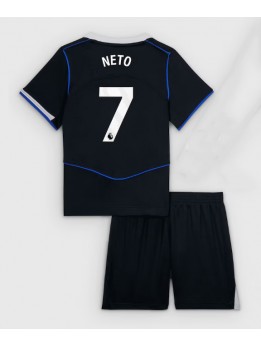 Billige Chelsea Pedro Neto #7 Tredjedraktsett Barn 2025-26 Kortermet (+ Korte bukser)